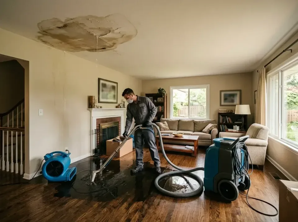 attic-pipe-burst-ceiling-drip-008 — frequently asked questions, Water Damage Restoration & Carpet Care in Thorndale, PA